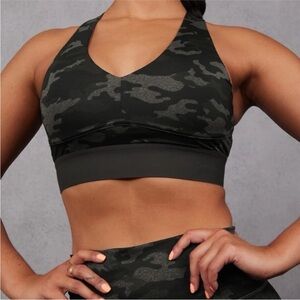 Camo Print Sports Bra